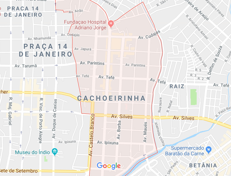 Bairro Cachoeirinha Manaus