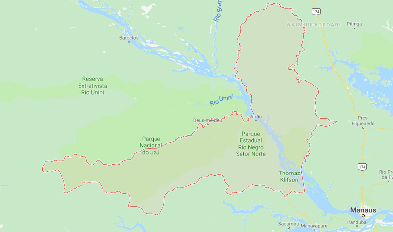Município Novo Airão Manaus