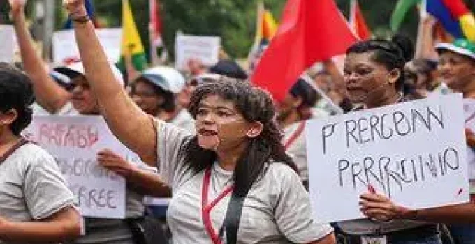 professores em greve