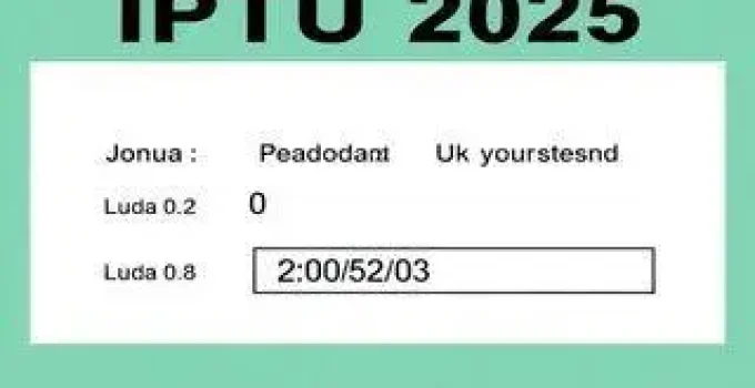 última parcela do IPTU 2025