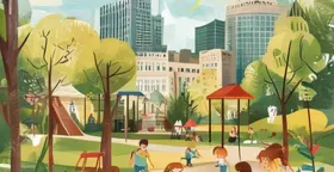 Colônia de férias no Parque Cidade da Criança