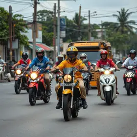 retirada de motocicletas irregulares