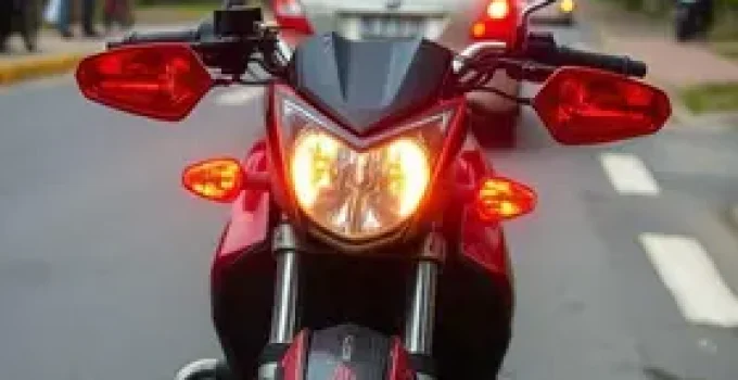 motocicleta adulterada