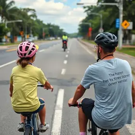 segurança viária ciclistas