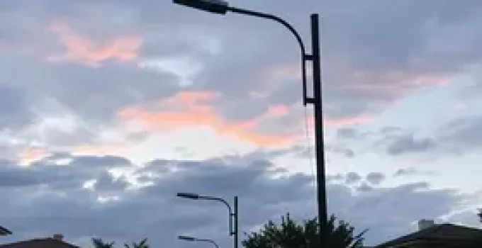 ampliação da iluminação pública