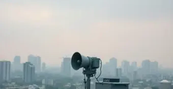 poluição sonora