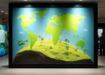 exposição sobre mudanças climáticas