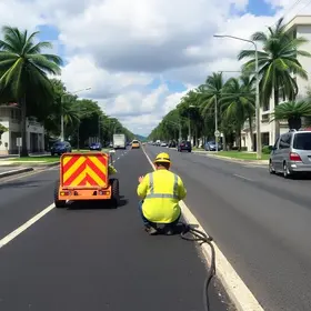 recuperação asfáltica da avenida Manaus 2000
