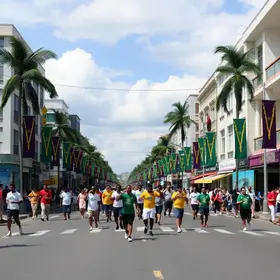 Ruas da Copa em Manaus