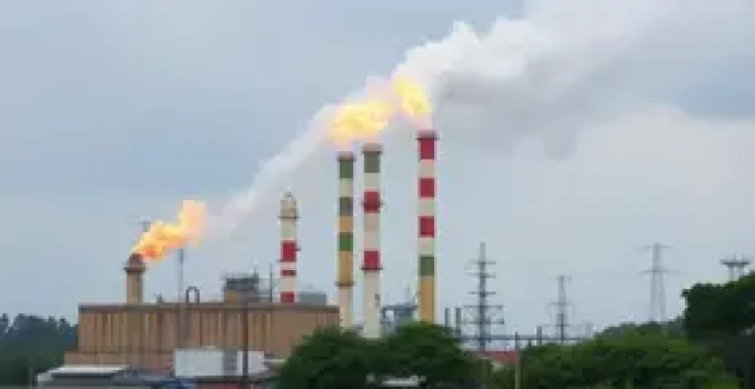 vazamento de gás tóxico