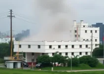 vazamento de gás tóxico