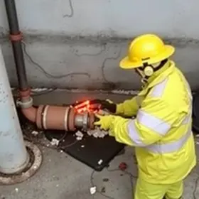 vazamento de gás estireno