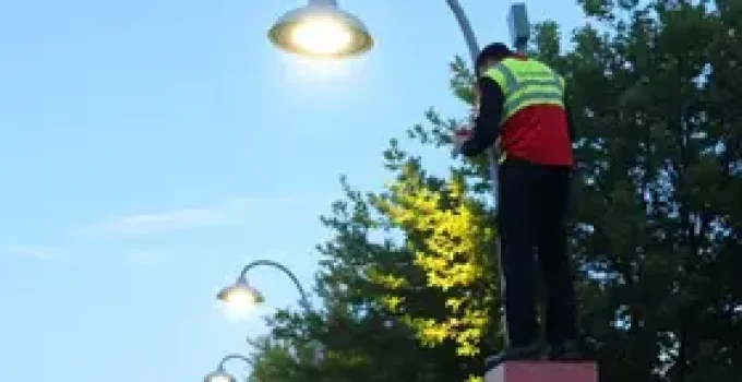 iluminação pública