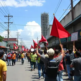 paralisação das rotas do Distrito Industrial de Manaus