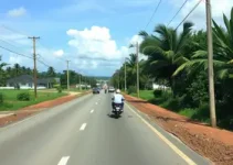 pavimentação ramal Bons Amigos