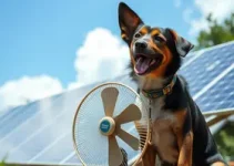 ventilador movido a energia solar