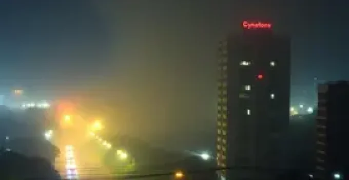 fumaça em Manaus