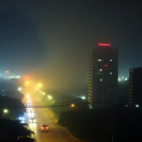 fumaça em Manaus