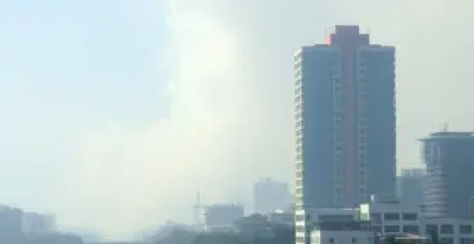 fumaça em Manaus