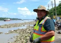 limpeza orla de Manaus