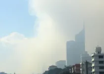 fumaça que encobre Manaus