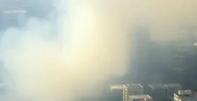 fumaça em Manaus